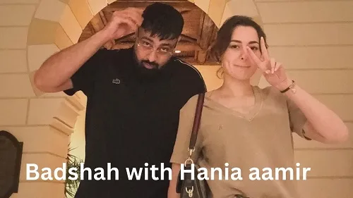 badshah and Hania concert in Dubai
